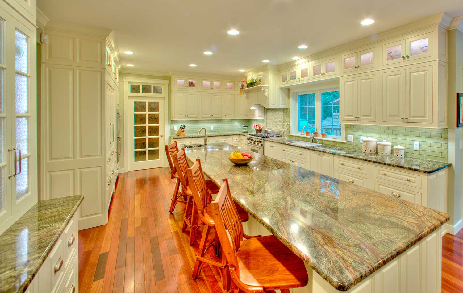 Remodeled kitchen space for a busy family