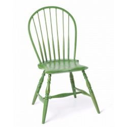 Green Bow Back Windsor Chair