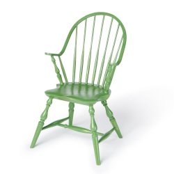 Green kids Continuous Arm Windsor Chair