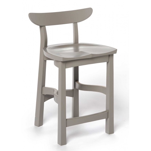 grey painted chair