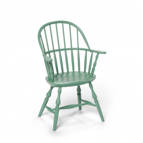 Green Toddler Sack Back Windsor Chair