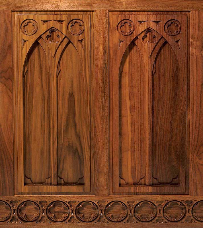 Gothic Revival Kitchen Luxury, Gothic Style Kitchen Cabinets
